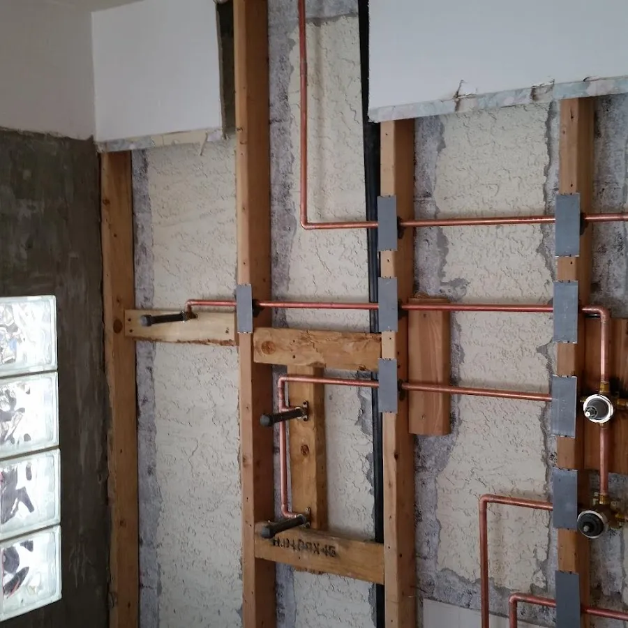Copper pipe installation for Burst Pipe Repair in Champaign